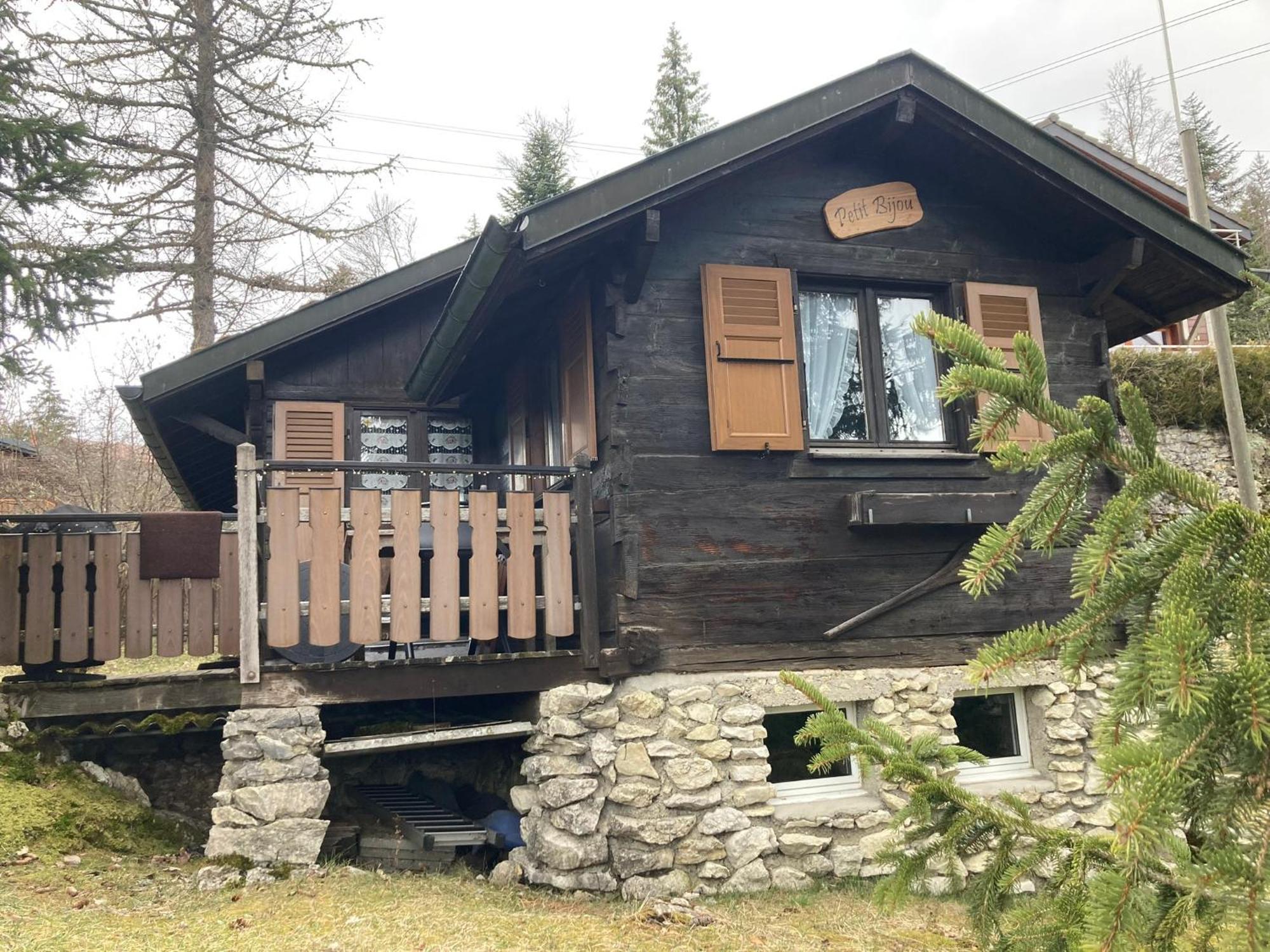 Entire Cozy Chalet In St-Cergue - 30 Min From Geneva Saint-Cergue Exterior foto
